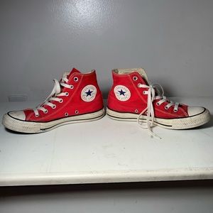 CONVERSE Chuck Taylor All Star High Tops Red Size 7